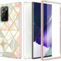 Samsung Galaxy Note 20 Ultra Marble Case 5G 2 in 1 Hybrid Rugged Armor Cover