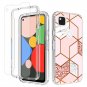 Google Pixel 4a Case 2 in 1 Hybrid Rugged Armor Cover 360° Full Body Protect