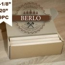 1-1/8'' Wooden Dowel Rods (28 mm), 20" Long Beech Wood Pegs (50cm), Set Of 9 PCS
