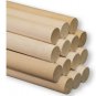 1-1/2" Wood Dowel Rods (38 mm), 12" Long Beech Wood Pegs (30cm), Set Of 5 PCS
