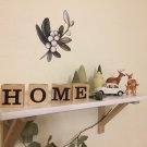 Candle Holder Set HOME, Wooden Tea Light Candle Holder, Home decorations