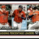2020 Topps Big League 253 Alex Bregman/Nelson Cruz/Mike Trout LL