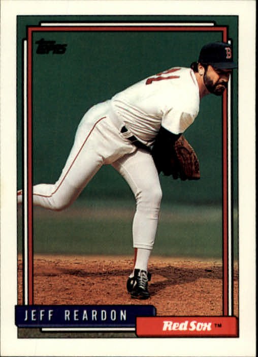 1992 Topps 182 Jeff Reardon