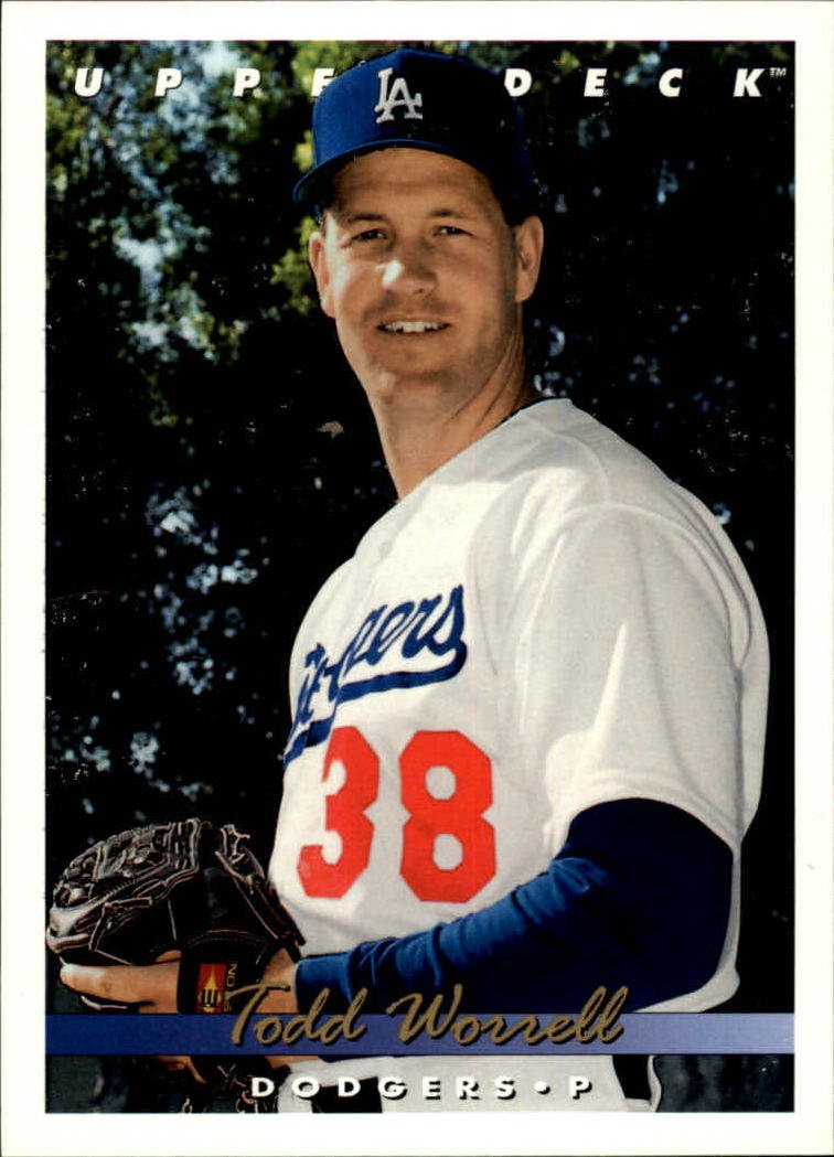 1993 Upper Deck 692 Todd Worrell