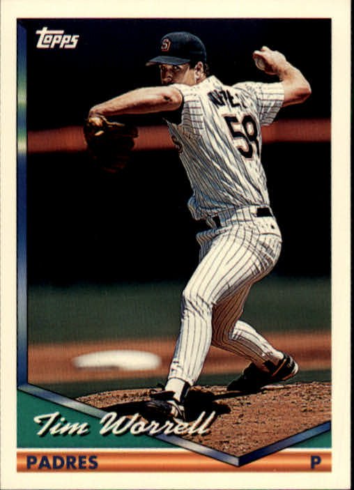 1994 Topps 458 Tim Worrell