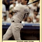 2005 Fleer Tradition 29 Todd Helton 2005 Fleer Tradition 29 Todd Helton