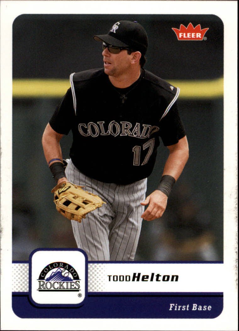 2006 Fleer 331 Todd Helton