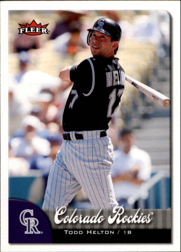 2007 Fleer 226 Todd Helton