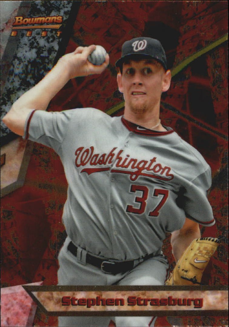 2011 Bowman Bowman's Best BB18 Stephen Strasburg