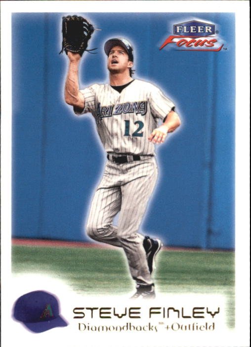 2000 Fleer Focus 27 Steve Finley