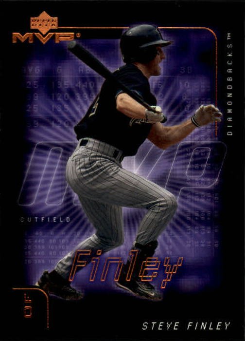 2002 Upper Deck MVP 195 Steve Finley