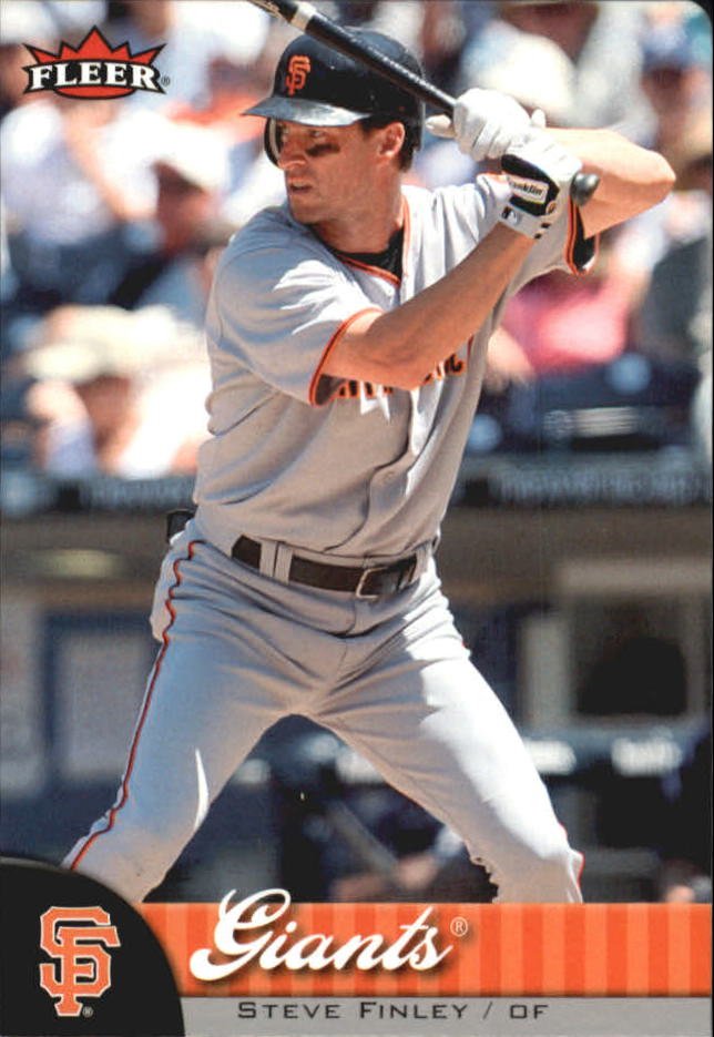 2007 Fleer Mini Die Cuts 70 Steve Finley