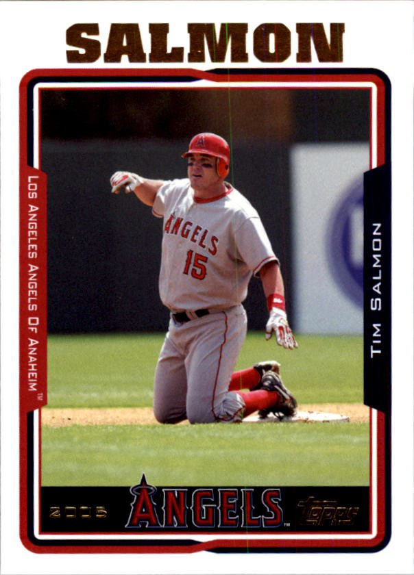 2005 Topps 623 Tim Salmon