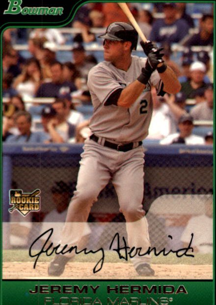 2006 Bowman Draft 29 Jeremy Hermida (RC)