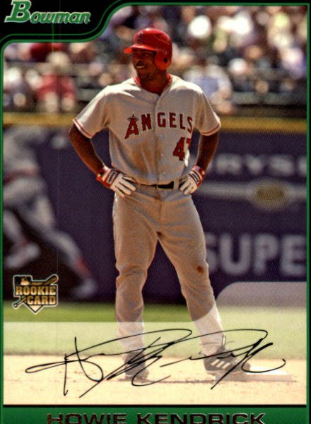 2006 Bowman Draft 40 Howie Kendrick (RC)