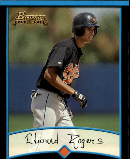 2001 Bowman 423 Ed Rogers RC