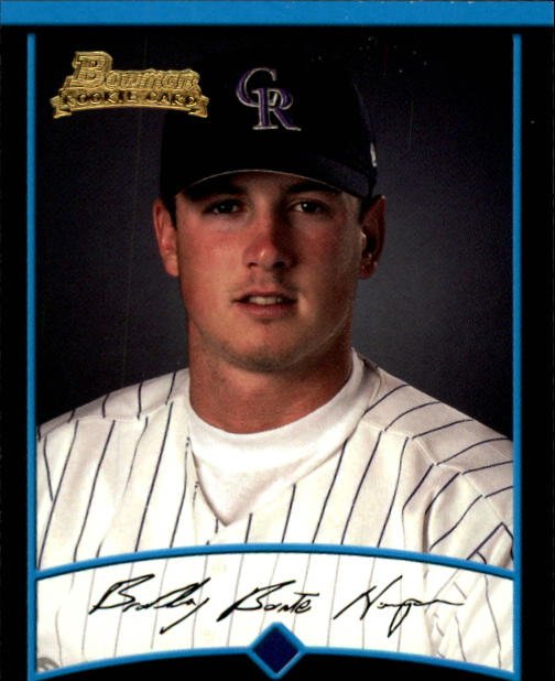 2001 Bowman Draft BDP10 Brad Hawpe RC