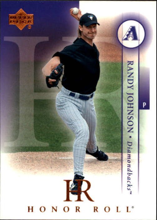 2003 Upper Deck Honor Roll 19 Randy Johnson