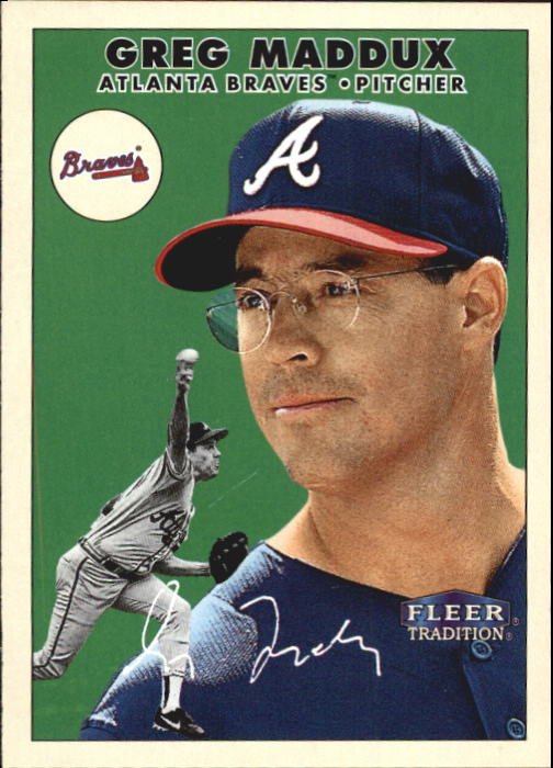 2000 Fleer Tradition 57 Greg Maddux