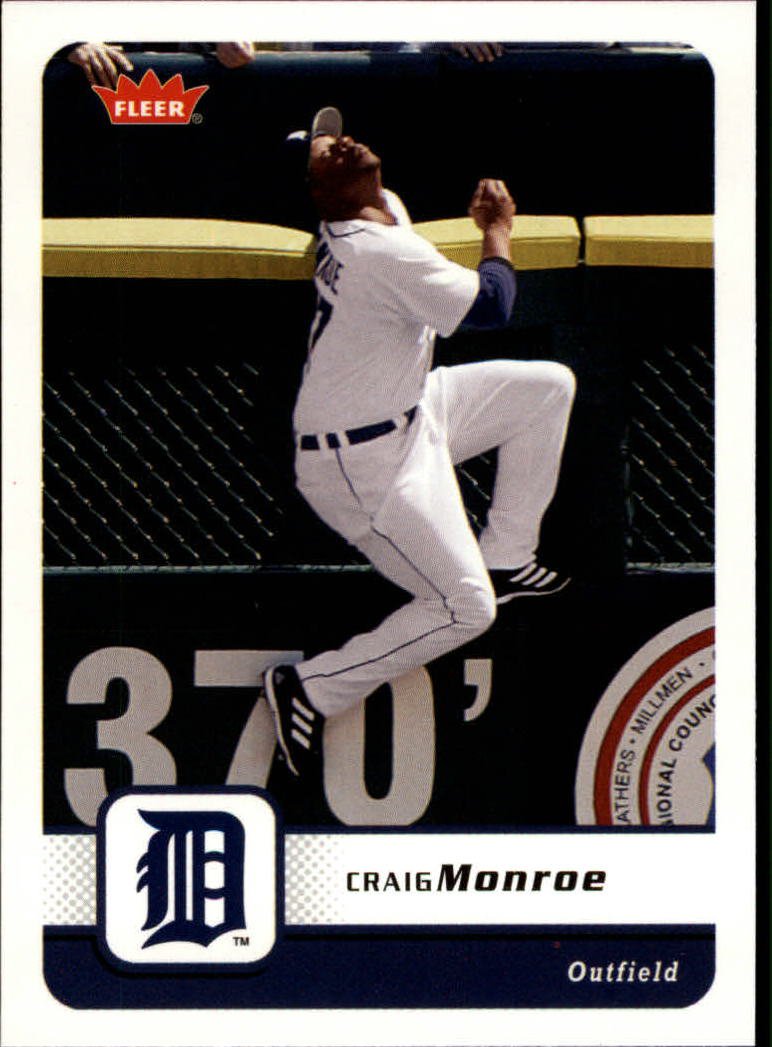 2006 Fleer 348 Craig Monroe