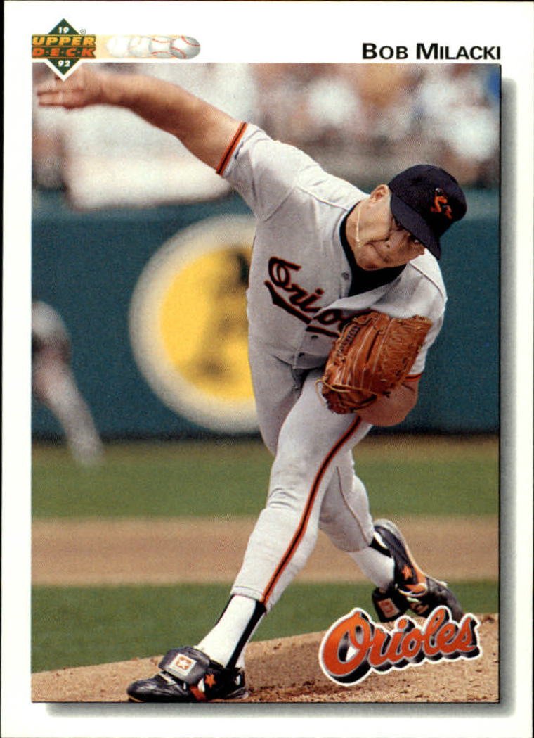 1992 Upper Deck 480 Bob Milacki