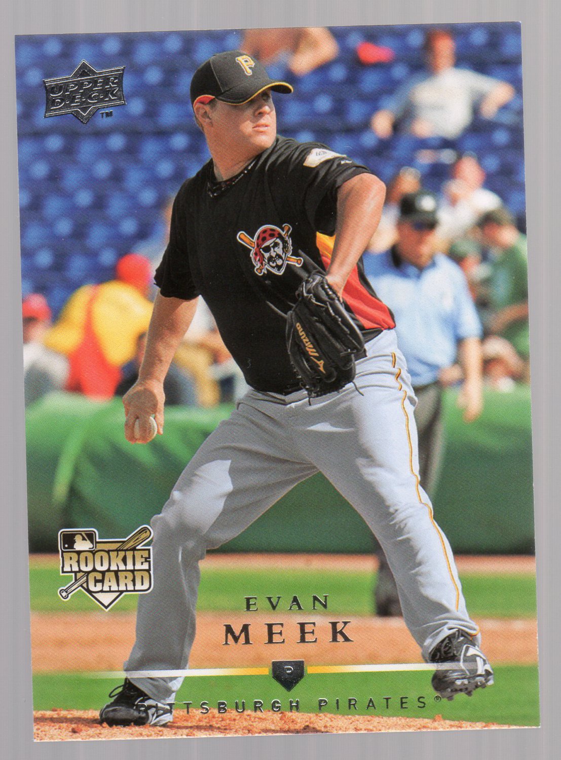 2008 Upper Deck 717 Evan Meek RC