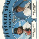 2021 Topps Heritage 15 Sixto Sanchez RC/Jesus Sanchez RC 2021 Topps Heritage 15 Sixto Sanchez RC/Jesus Sanchez RC