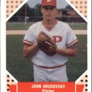 1991-92 ProCards Tomorrow's Heroes 221 John Hrusovsky