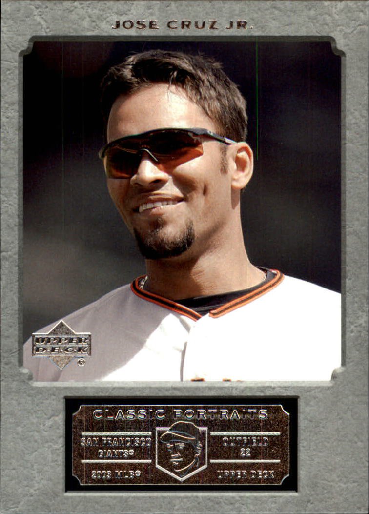 2003 Upper Deck Classic Portraits 95 Jose Cruz Jr.
