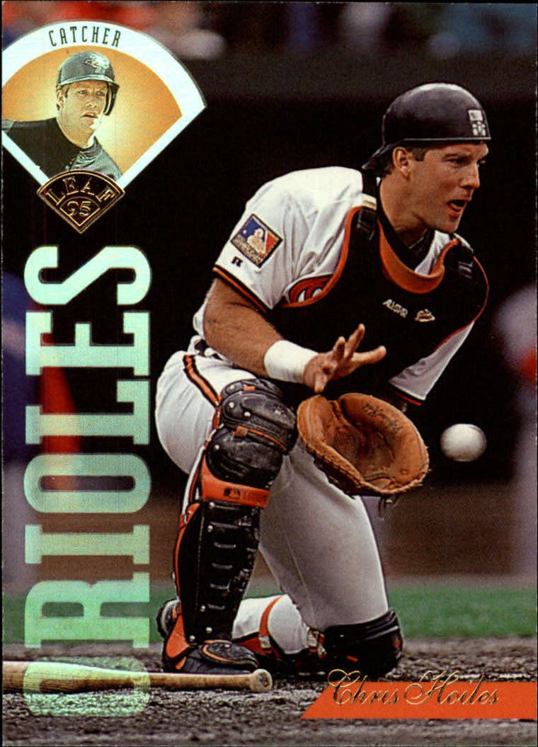 1995 Leaf 54 Chris Hoiles