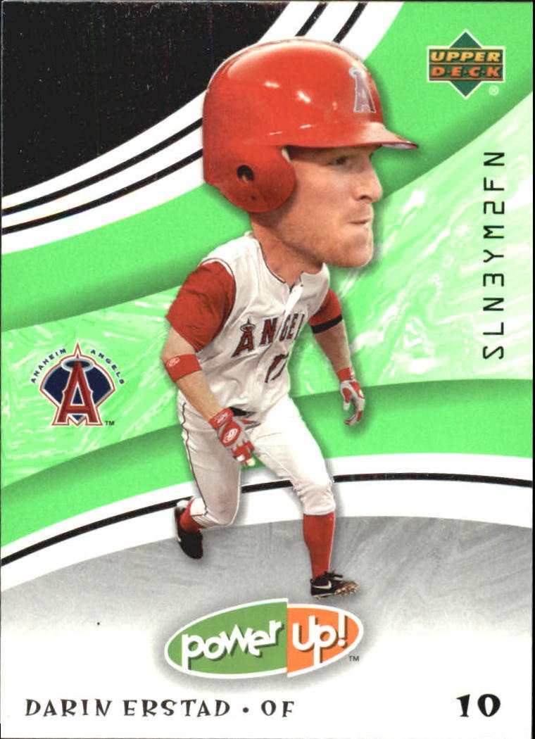 2004 Upper Deck Power Up 77 Darin Erstad