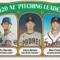2021 Topps Heritage 93 Zach Davies/Max Fried/Yu Darvish LL