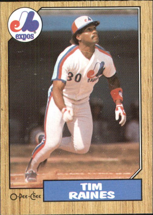 1987 O-Pee-Chee 30 Tim Raines