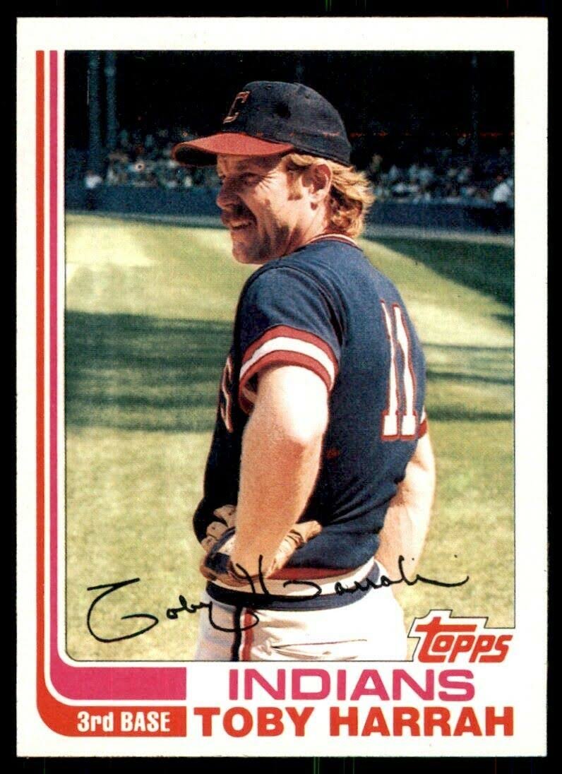 1982 Topps 532 Toby Harrah