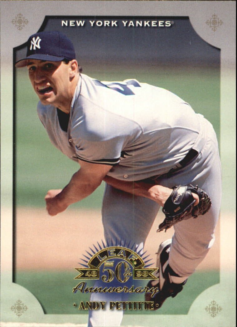 1998 Leaf 132 Andy Pettitte
