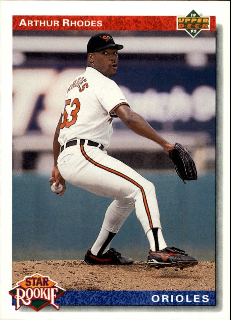 1992 Upper Deck 17 Arthur Rhodes SR
