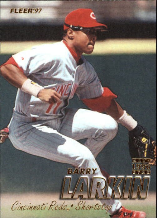 1997 Fleer 296 Barry Larkin
