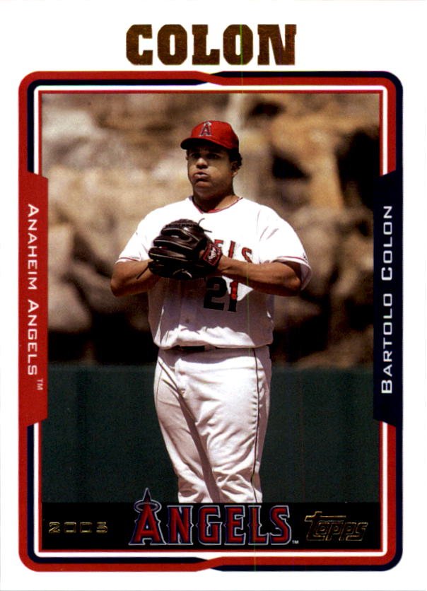 2005 Topps 231 Bartolo Colon