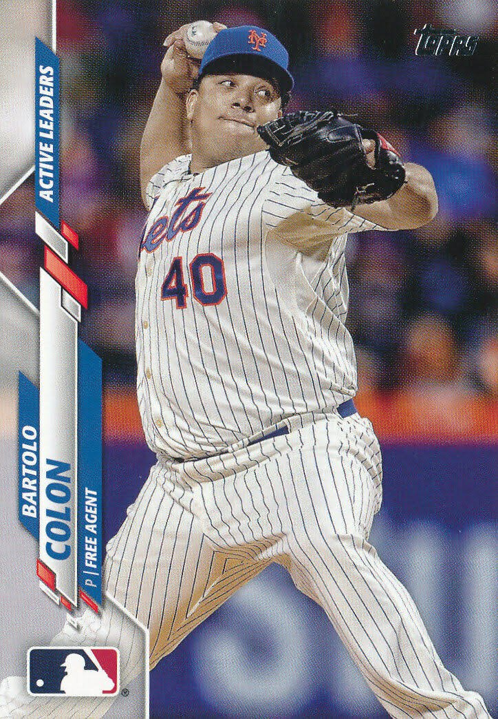2020 Topps Update U236 Bartolo Colon
