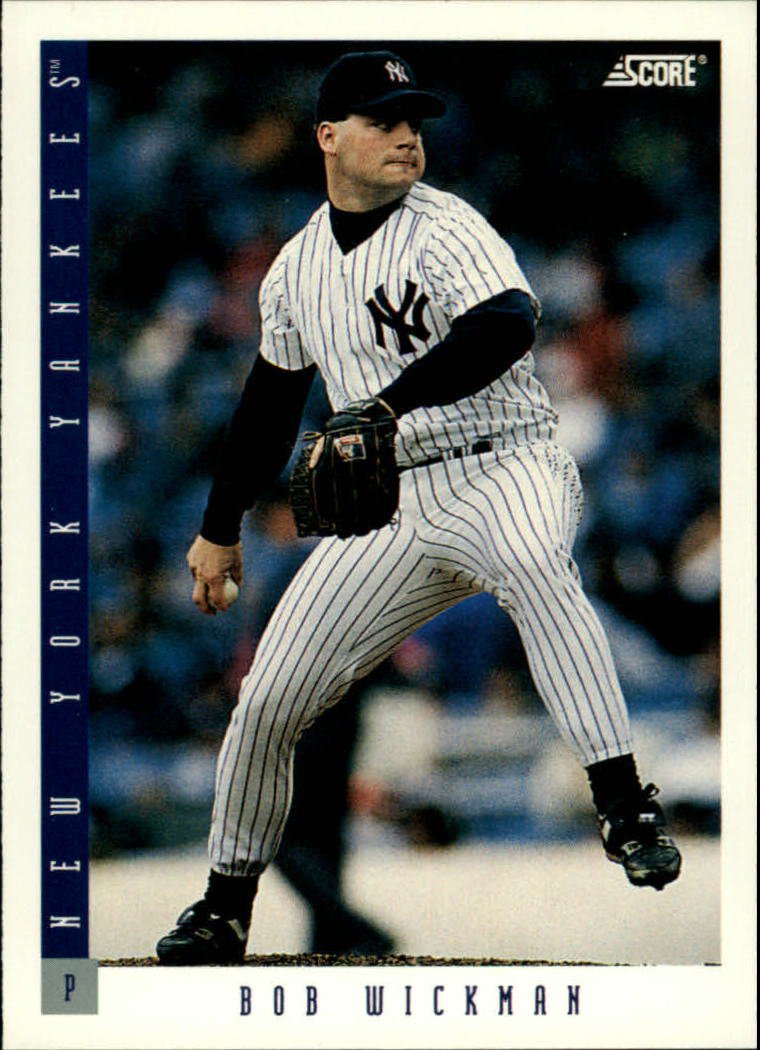 1993 Score 291 Bob Wickman