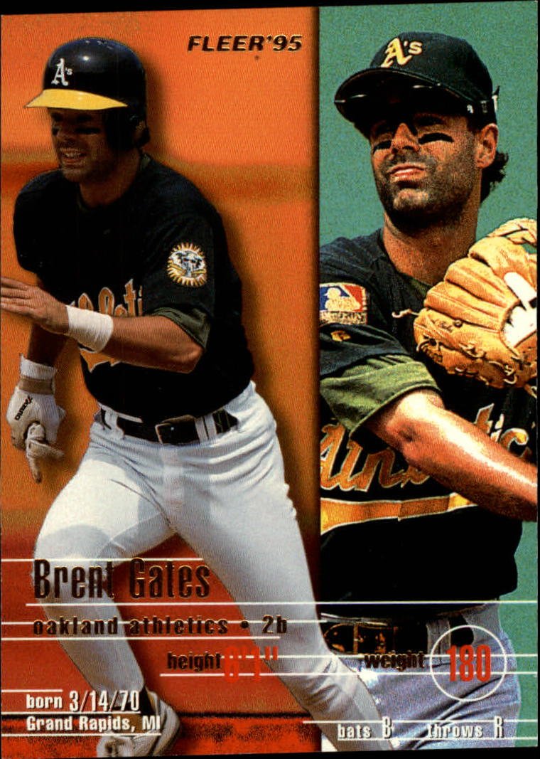 1995 Fleer 245 Brent Gates