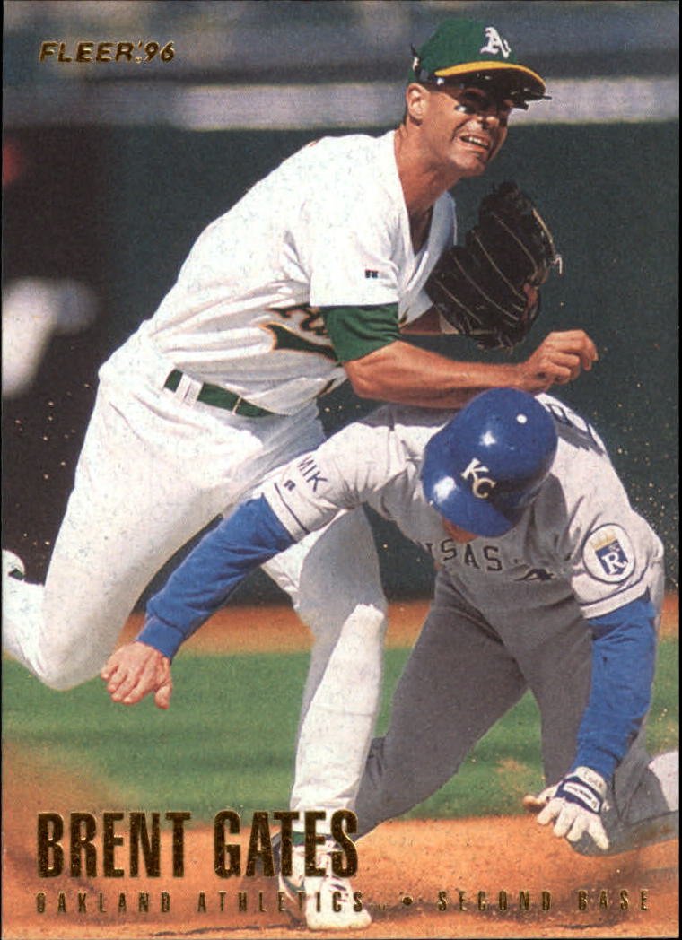 1996 Fleer 207 Brent Gates