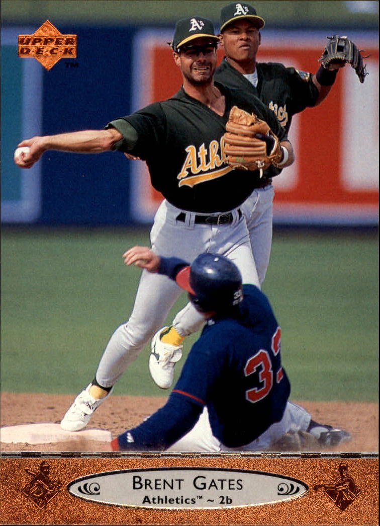 1996 Upper Deck 424 Brent Gates