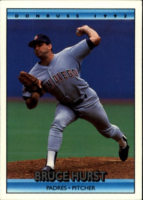 1992 Donruss 123 Bruce Hurst