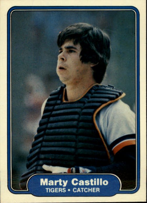 1982 Fleer 265 Marty Castillo RC