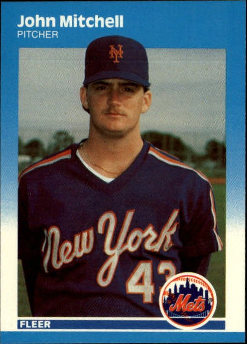 1987 Fleer Update 81 John Mitchell XRC