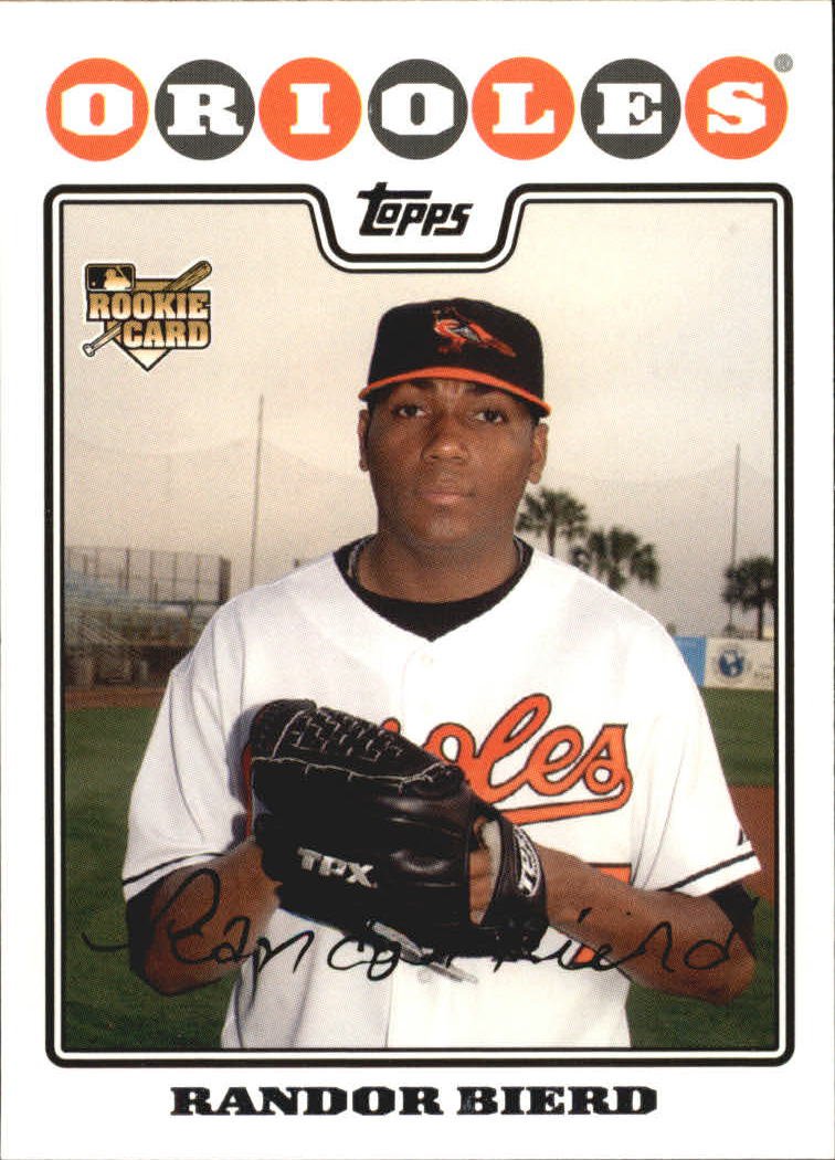 2008 Topps 446 Randor Bierd RC