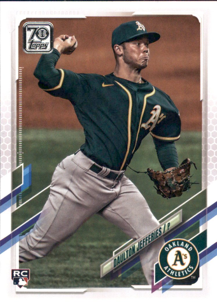 2021 Topps  656 Daulton Jefferies RC