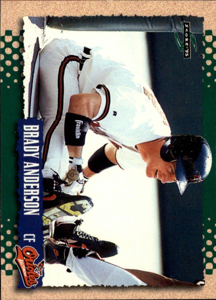 1995 Score 421 Brady Anderson