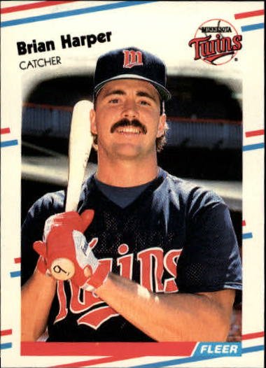 1988 Fleer Update 42 Brian Harper